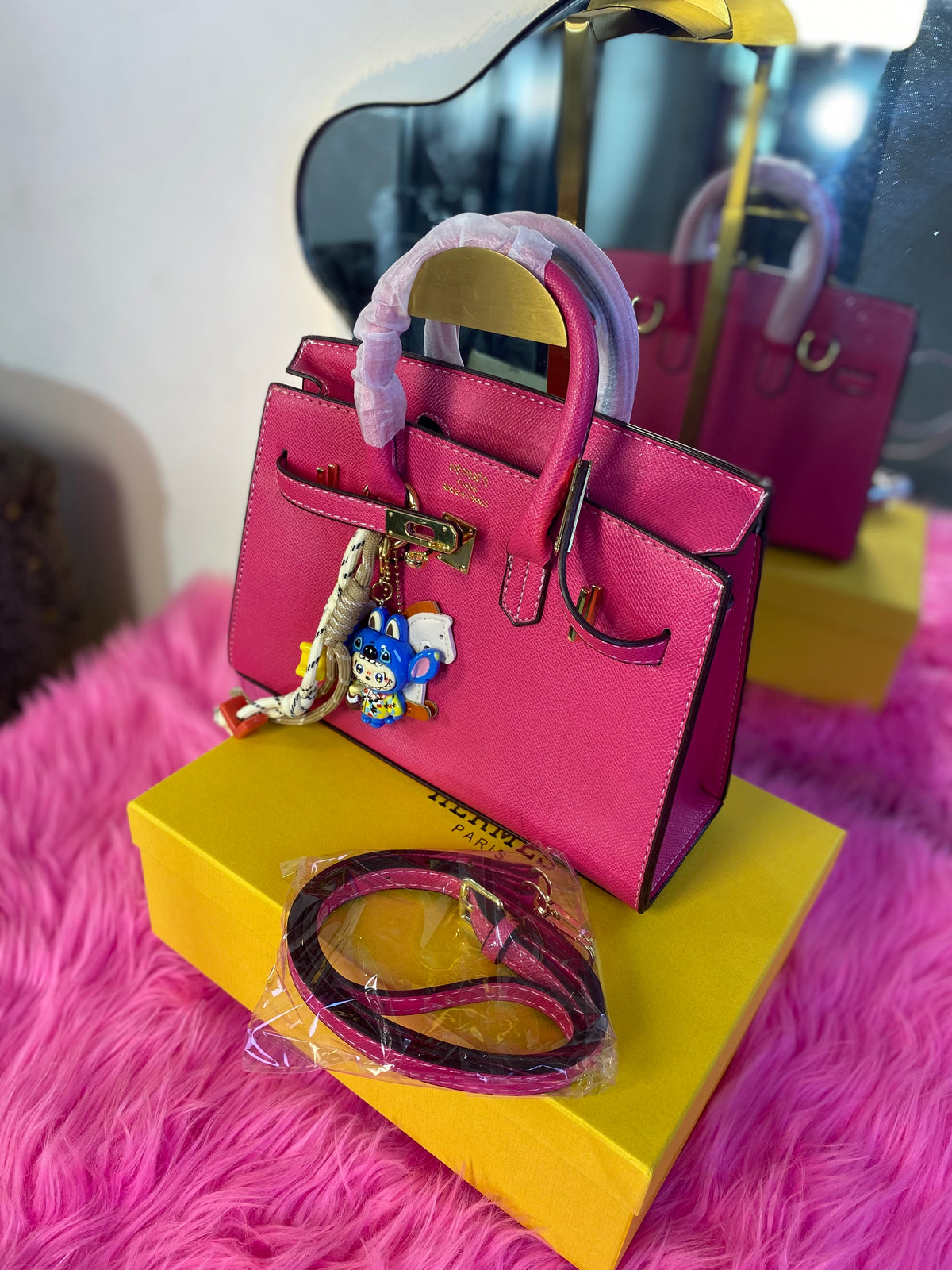 Hermes in box with accessories