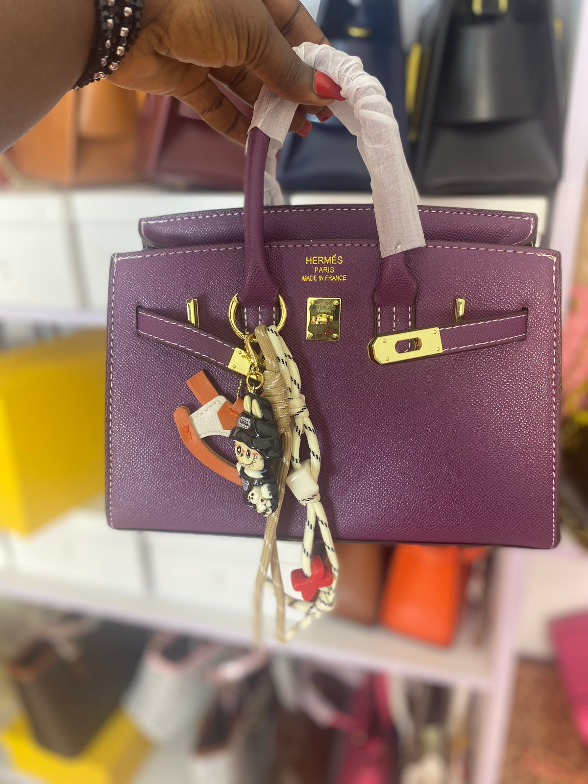 Hermes in box with accessories