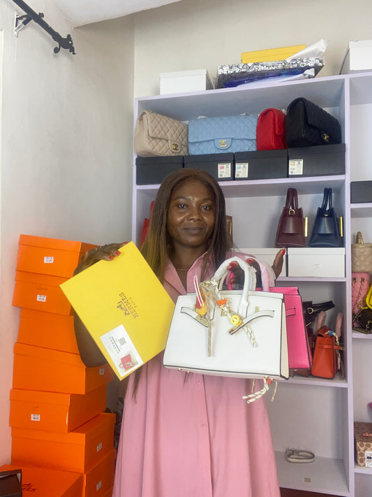 Hermes in box with accessories